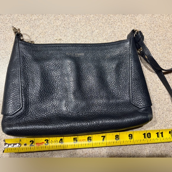 Henri Bendel Black Leather Crossbody Small Purse - Picture 10 of 13